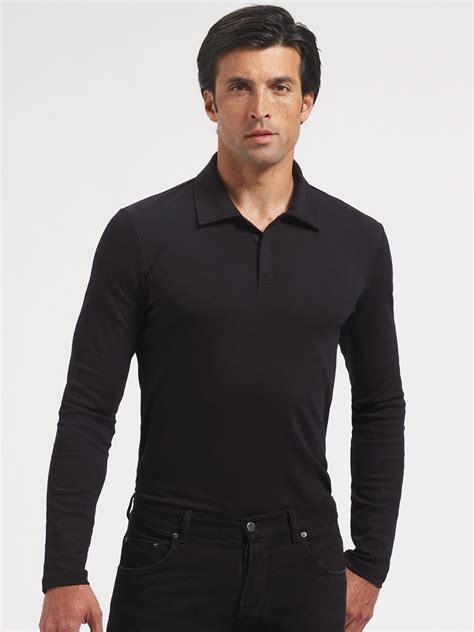 prada polo shirt mens|prada long sleeve polo.